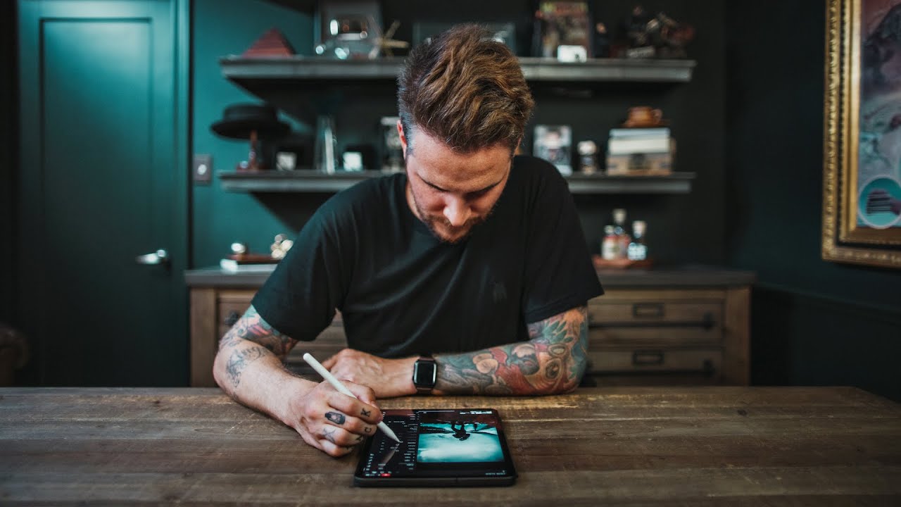 peter mckinnon editing a video