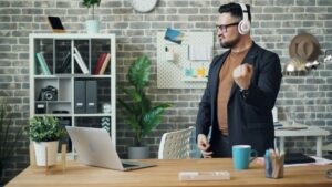 A creator happy to earn from affiliate marketing
