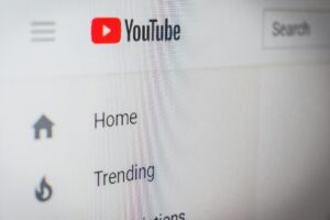 viewing youtube shorts and other trending content